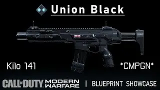 Modern Warfare Blueprints: Union Black (Kilo 141) *CAMPAIGN*
