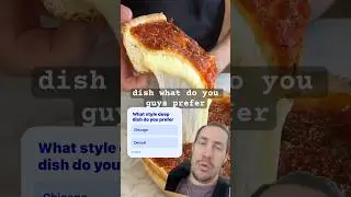What&rsquo;s better Chicago style or Detroit deep dish pizza #shorts #trending #viral #food #youtubeshorts