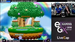 EGLX - JV vs SuperGirlKels - Smash 64