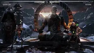 Mortal Kombat XL: QUAN CHI VS KITANA Gameplay | 1080p 60FPS MAX Settings