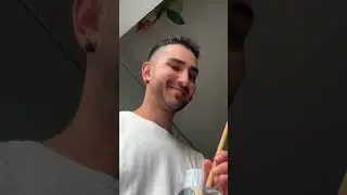 PASTA STRAW PRANK to my Italian friend 😂 #shorts