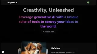Built Imaginate AI &ndash; a free tool I built to help unleash your creativity! | NextJS, GenAI, SaaS