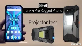 8849 Tank 4 Pro Rugged Phone ( projector test) 