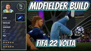 ATTACK MINDED MIDFIELDER BUILD in FIFA 22 VOLTA! - Best Player Build