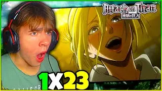 ANNIE IS FEMALE TITAN!| NEW ANIME FAN Reacts To 