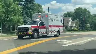 Hudson EMS Medic 4 Responding