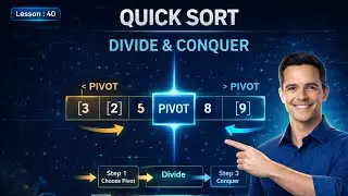 Quick Sort Algorithm EXPLAINED (Full Tutorial)