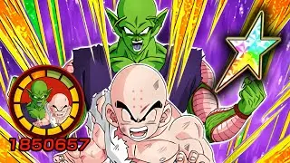100% F2P PICCOLO & KRILLIN LEVEL 10 LINKS SHOWCASE! Dragon Ball Z Dokkan Battle