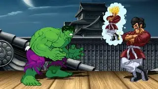HULK vs MR. SATAN - Amazing epic fight battle !