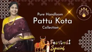 Festival Special | Pure Pattu Kota Sarees | #viralvideo #trending #youtube #video #fyp #explore