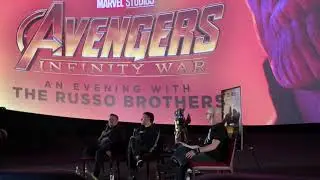 AVENGERS: INFINITY WAR (Pt6) w/dirs Anthony & Joe Russo, moderated by Steve Weintraub