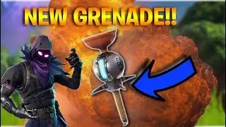 *NEW* CLINGER GRENADE IS HILARIOUS (Fortnite Battle Royale Update)