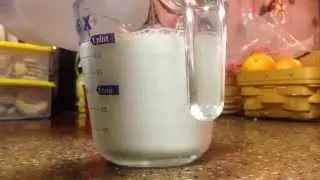Turn Milk into Stone!