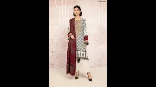 Lawn 3pec With Lawn Dupatta (Dress Code:7V45S-LD3522)