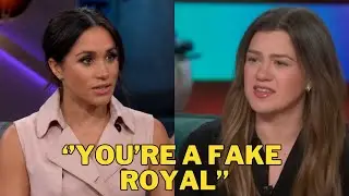 Meghan Markle Kicked Off Kelly Clarkson's Show After Heated Argument