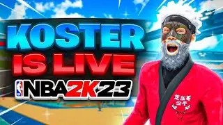 KOSTER PLAYS WITH VIEWERS(PS5)! PULL UP! BEST JUMPSHOT/BEST BUILD IN NBA2K23!