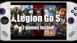 Legion Go S Z2go 32GB | 7 Games Tested! | Warframe | Diablo IV | F1 25 | ARMORED CORE VI