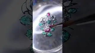 Reverse Stamping Nail Art Design Tutorial