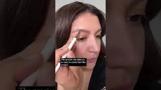 NEW Rare Beauty Brow Harmony Precision Pencil in Deep Brown. #eyebrowtutorial #rarebeauty #shorts
