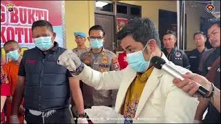 Polres Kapuas Musnahkan 312,4 Gram Sabu, Selamatkan Ribuan Jiwa dari Bahaya Narkoba #polreskapuas