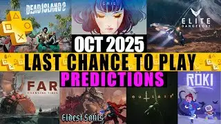 Games Leaving PS PLUS (Oct 2025) PREDICTIONS & Recommendations