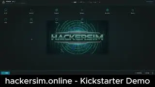 HackerSim.online - Browser Semi-Realistic Hacking MMO - Kickstarter Demo