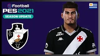 ALAN SALDIVIA (Vasco) - PES 21 - EDIT FACE / COMO FAZER