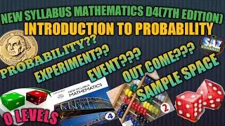 Probability|Introducing probability|Experiment,out come,sample space|NSMD2,D4( 7TH EDI)|