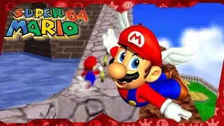 Super Mario 64 Walkthrough ᴴᴰ | Whomp's Fortress (All Power Stars)