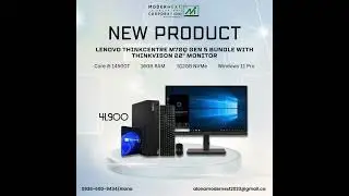 lenovo thinkcentre m70q gen 5 bundle with thinkvison 22