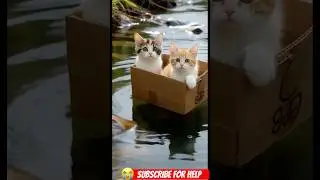 😢🌧️ RESCUE ABANDONED CALICO BABIES - Two Kittens Freezing in Rain Need Help! 🆘🐱