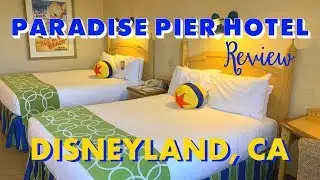 Disney's Paradise Pier Hotel Review & Room Tour - Disneyland, CA