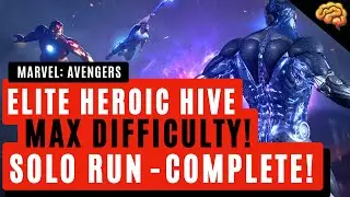 Elite Heroic Hive Max Difficulty Complete!!! (Marvel's Avengers)