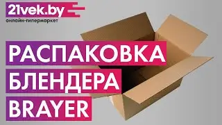 Распаковка - Блендер стационарный Brayer BR1200