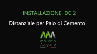 DC 2 - DISTANZIALE PER PALI DI CEMENTO. COME SI INSTALLA?