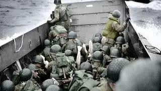 Witness D-Day Like Never Before! Enhanced, Colorized WWII Footage