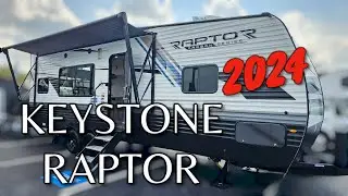 2024 KEYSTONE RAPTOR 29 WFO Toy Hauler at HERSHEY RV SHOW