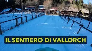 Il sentiero Vallorch. Parte terza. Da Mezzomonte al Cansiglio sulla neve in MTB. 4k