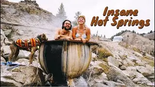 THE BEST Natural Hot Springs in Idaho 🚐 🌿 #vanlife #hotsprings #idaho