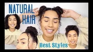 Natural Curly Hair Styles | Maya Gutowski