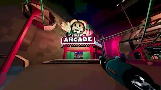 Having fun in the arcade in ODDCORE