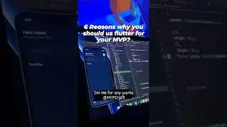 Why flutter for MVP?, More details in About section #flutter #mvp #startup #firebase #fluttershy