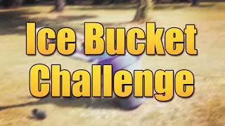 ALS Ice Bucket Challenge w/Trash Can