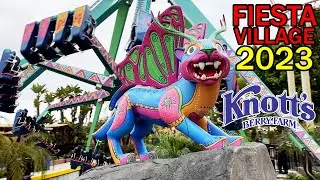 Fiesta Village 2023 remodel at Knott's Berry Farm