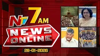 News Online | 7 AM News Headlines | 28-01-2026 | NTV Telugu