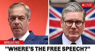 Nigel Farage ERUPTS At Starmer Over X Ban In UK | Brits Shocked