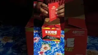 7ah 12v battery | bike battery |7LB battery | Exide battery #shorts #ytshorts #viral #trending