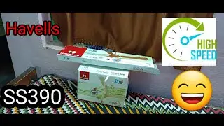 HAVELLS SS390 high speed ceiling fan best fan 😘😘