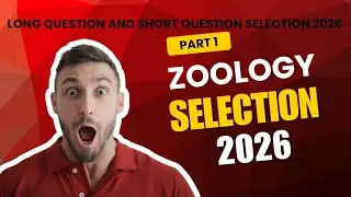  +2 2nd year science zoology selection 2026#odisha#chse#zoology#viral#newzoologypaper