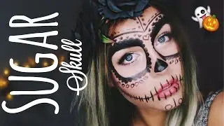 LAST MINUTE  HALLOWEEN Make up -   Sugar Skull | Dagi Bee